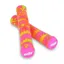 Odi Hucker 160mm Flangeless BMX Grips in Pink/Yellow